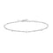 Silver Disc Station Bracelet